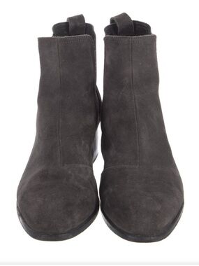 EUC Rag & Bone Charcoal Suede Chelsea Boots